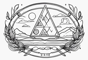 Integrity, strength, cheated on ,survivor symbolism tattoo idea