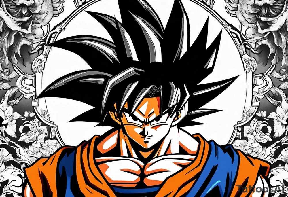 Son Goku death tattoo idea