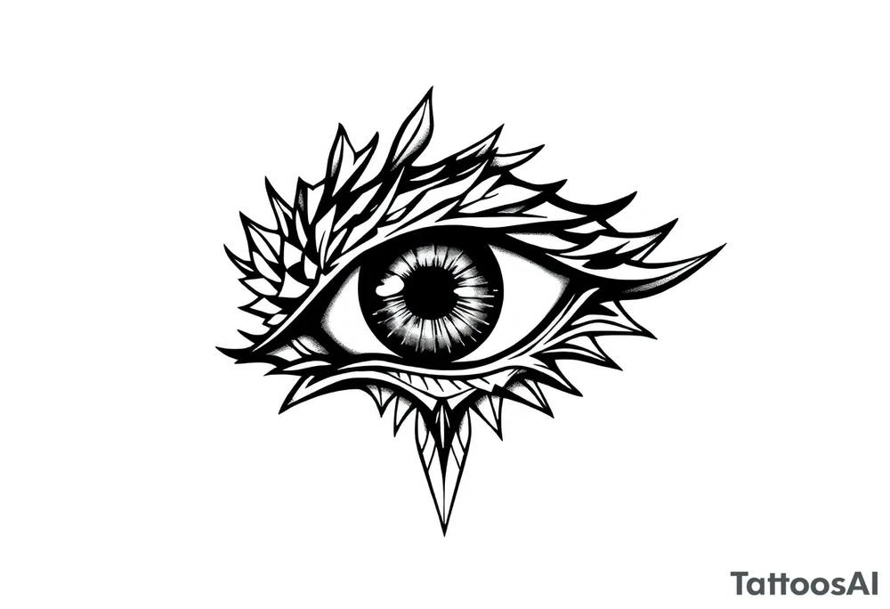Eye tattoo idea