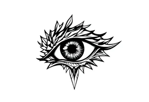 Eye tattoo idea