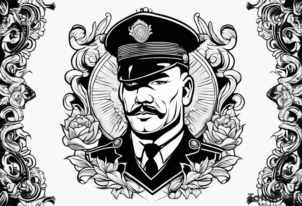 Officer Big Dick tattoo idea
