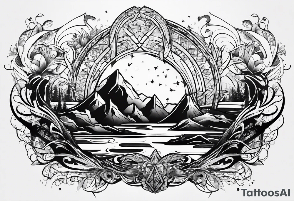earth shattering tattoo idea