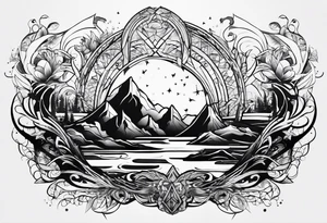 earth shattering tattoo idea