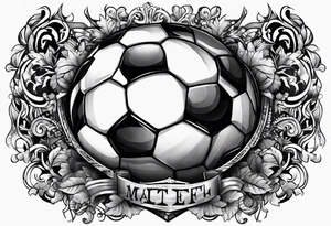 football my life tattoo idea