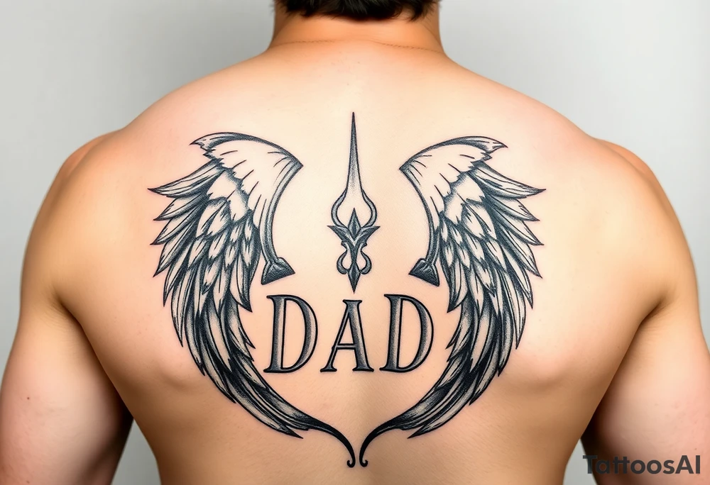 Girls dad tattoo idea