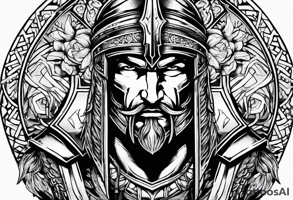 Spartan Warrior tattoo idea