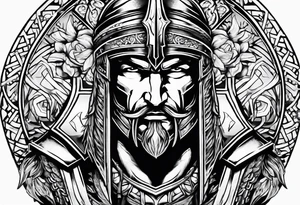 Spartan Warrior tattoo idea