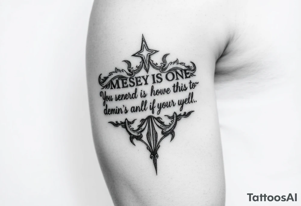 "You believe that God is one; you do well. Even the demons believe—and shudder." tattoo idea