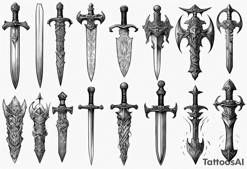 Broad Sword tattoo idea