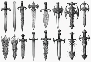 Broad Sword tattoo idea