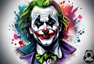 Joker tattoo idea