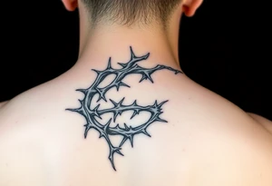 thorns wrapping around my leg tattoo idea