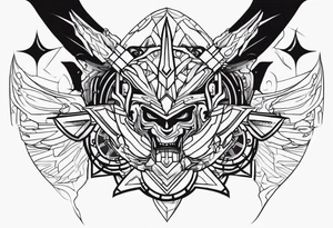 DJ WARRIOR tattoo idea