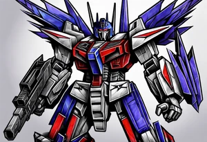 Decepticon Starscream tattoo idea