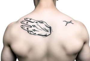 japans hand + quarter slevee tattoo concept tattoo idea