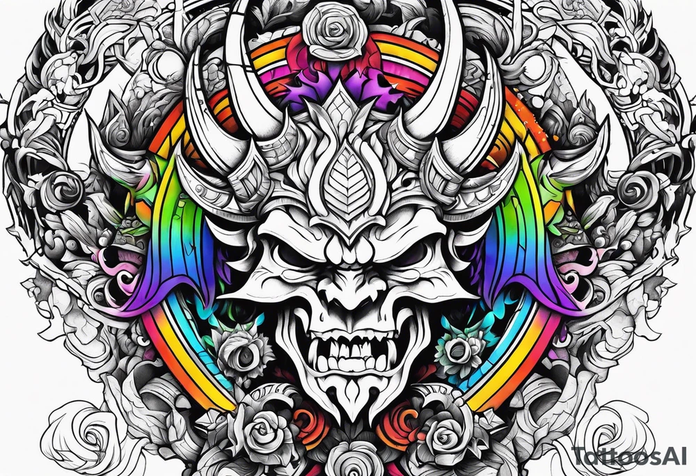 Unicron fartint rainbow tattoo idea