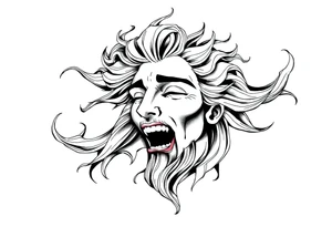 Life, line, power, relentless, happiness tattoo idea