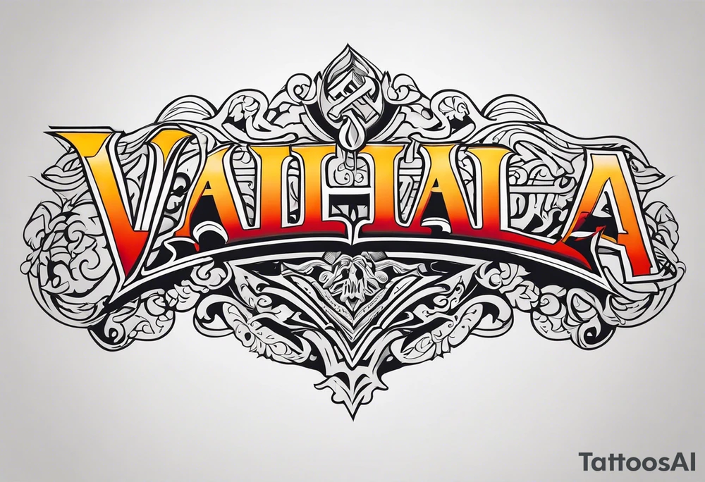 Valhalla tattoo idea
