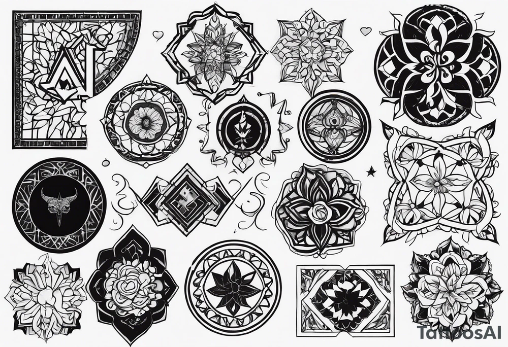 the name Zaqlyne tattoo idea