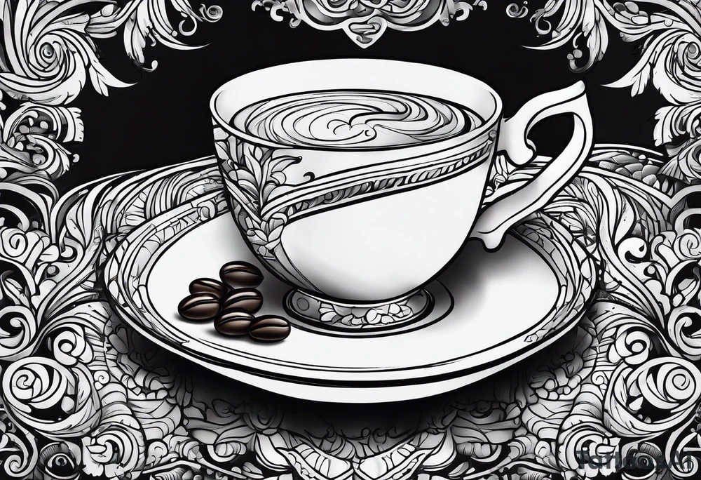 GULF SIDE COFFEE tattoo idea
