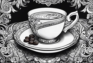 GULF SIDE COFFEE tattoo idea