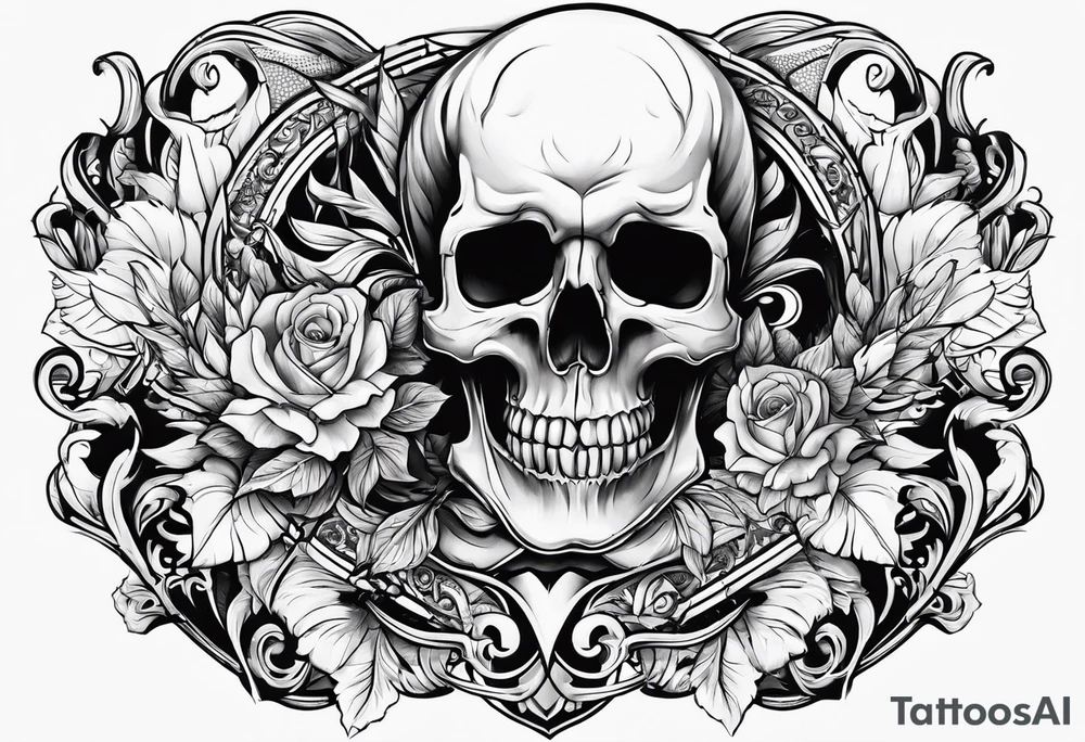 VOLONTÉ SKULL tattoo idea