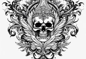 Flames tattoo idea