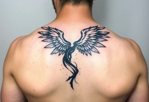 Archangel ariel tattoo stencil tattoo idea