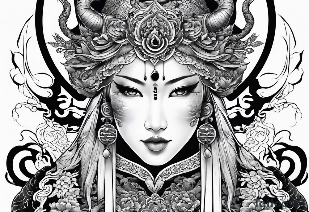 Wan shi tong tattoo idea