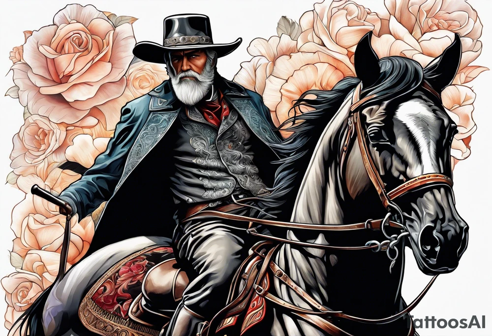 Pale rider tattoo idea