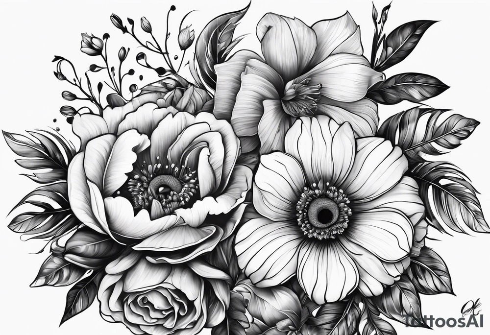 Ophélie et Quentin avec coeur tattoo idea