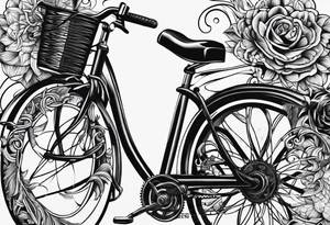 Bicycle gear tattoo idea
