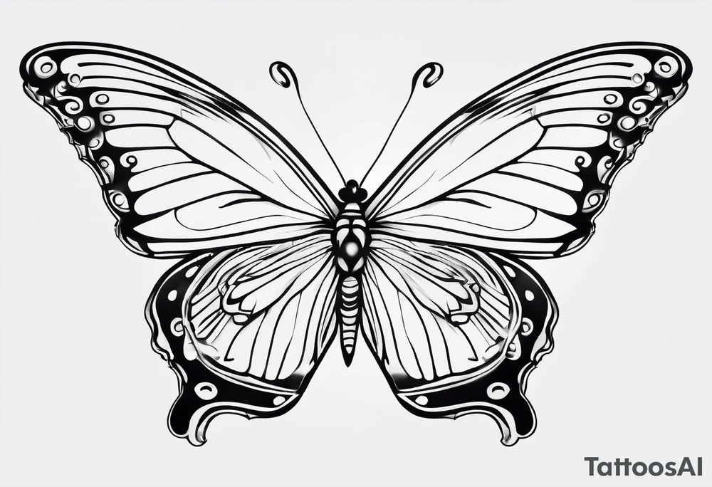 butterflies tattoo idea