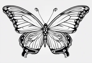 butterflies tattoo idea