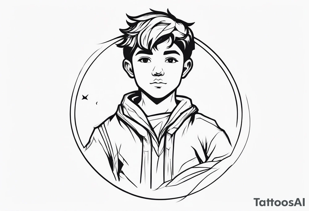 A shepherd boy tattoo idea