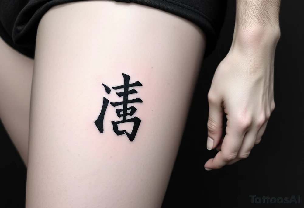 二千六年十二月三十日 in kanjis sosho thin lines gothic style tattoo idea