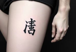 二千六年十二月三十日 in kanjis sosho thin lines gothic style tattoo idea