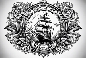 american navy sailor, traditional american tattoo idea