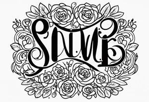 Anika Rose tattoo idea