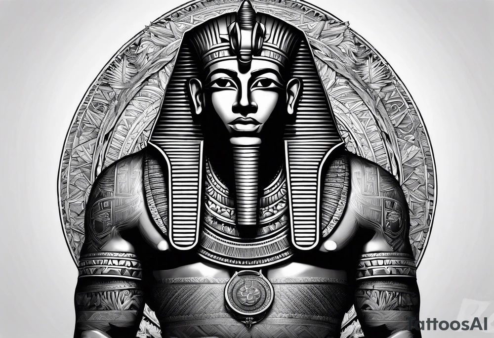Rá, the god of Egypt tattoo idea