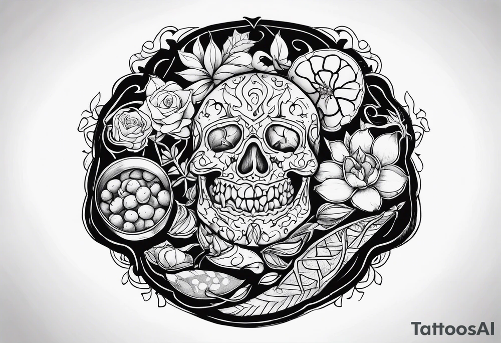 Gluttony tattoo idea