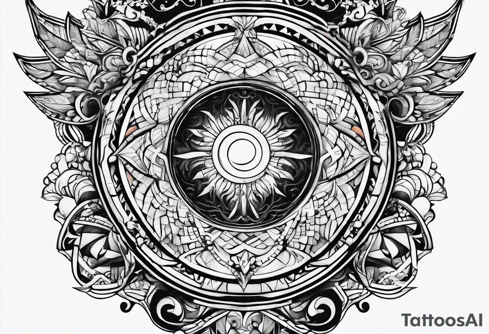 double helix tattoo idea