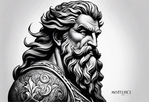 Poseidon tattoo idea