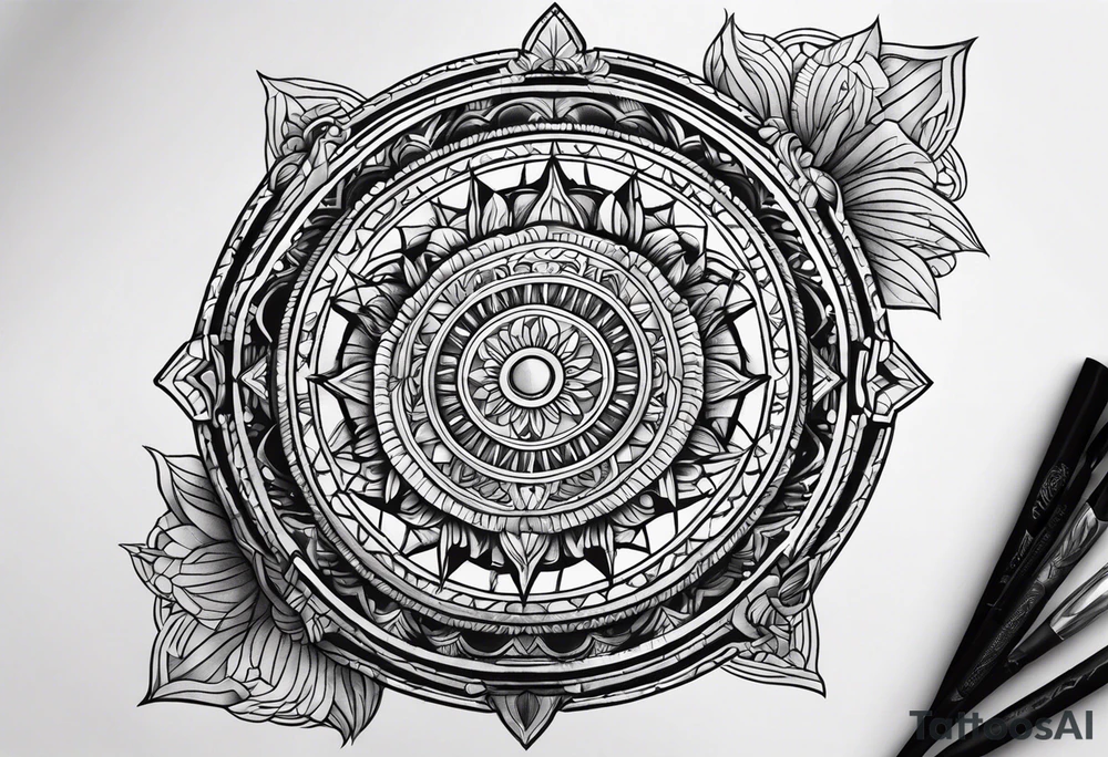 Mahabharta tattoo idea