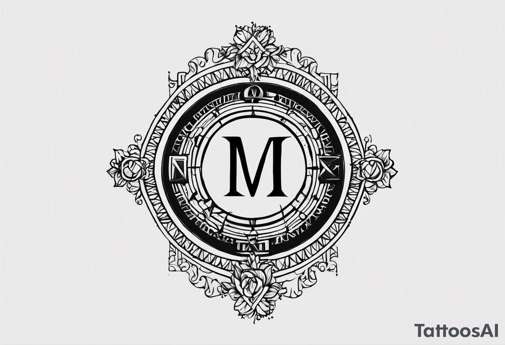 Roman numerals Birth date tatto on wrist Birth date is 27-06-2005 tattoo idea