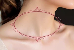 Classic serif font "Petra – 25.7.2013 v 10:10" inside a soft blush pink oval frame. tattoo idea