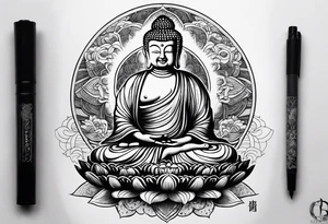 Buddism without budda forearm tattoo tattoo idea