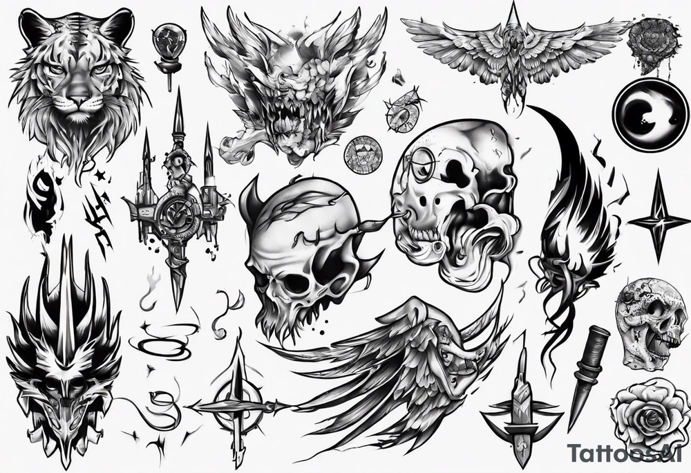 random, anything tattoo idea