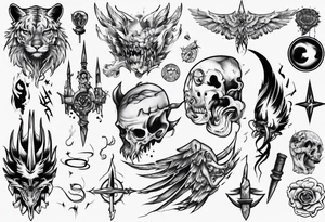random, anything tattoo idea