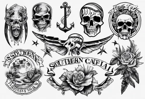 southern california bands tattoo idea